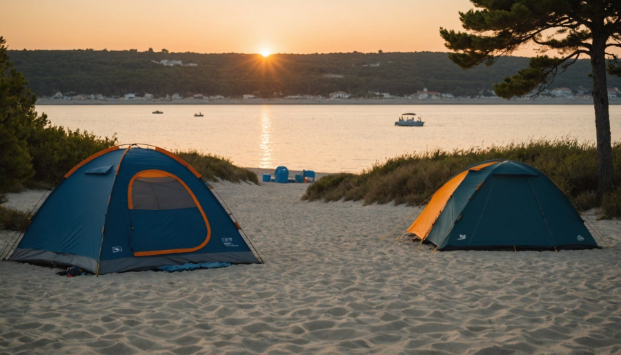 Activiteiten bij het meer van biscarrosse: kamperen met het gezin